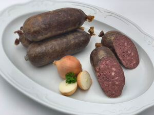 Hausmacher Blutwurst (langer Darm)