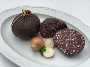 Hausmacher Blutwurst (runde Blase)