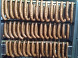 frisch aus dem Rauch-Kartoffelwurst
