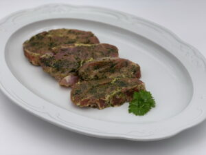 Kammsteak, Bärlauch