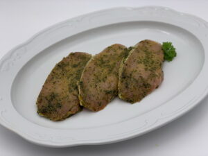 Rückensteak, Bärlauch